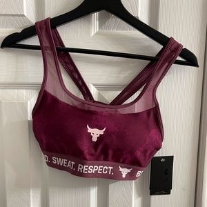 UA Project Rock Sports Bra